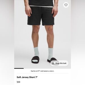 LULULEMON Men’s Soft Jersey Shorts
